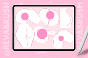 Procreate Female Mature Adult brush, a Brush Add-On by Revabrush (Thumbnail 5 of 5)