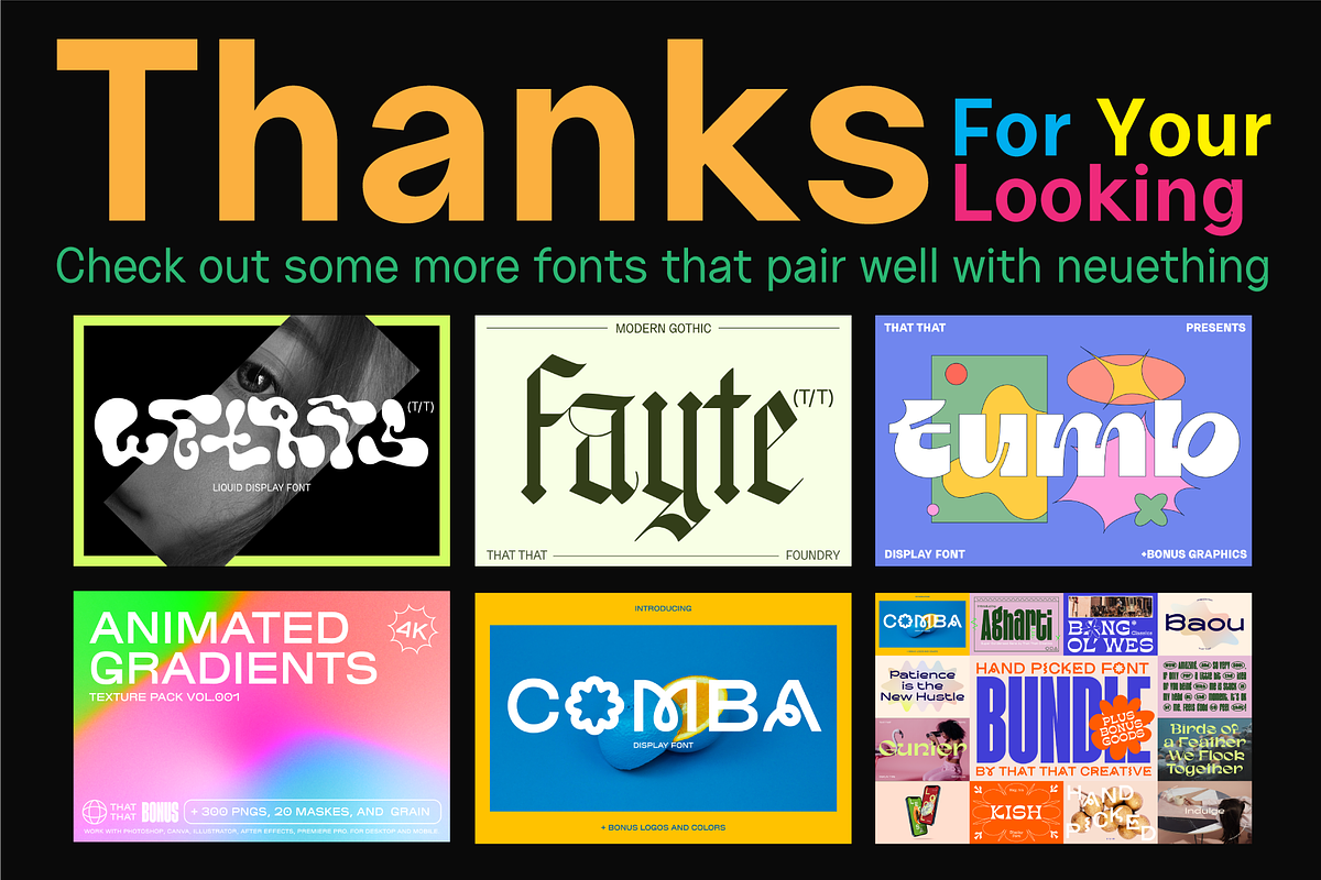 Neuething sans serif, a Sans Serif Font by That That Creative (Photo 14 of 14)