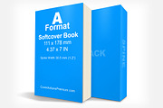 111 x 178mm Softcover Book Mockup, a Print Template by Cover Actions Premium (Thumbnail 1 of 3)