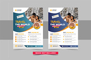 Travel Flyer Design, tour flyer set, a Flyer Template by Pavel_design (Thumbnail 10 of 11)