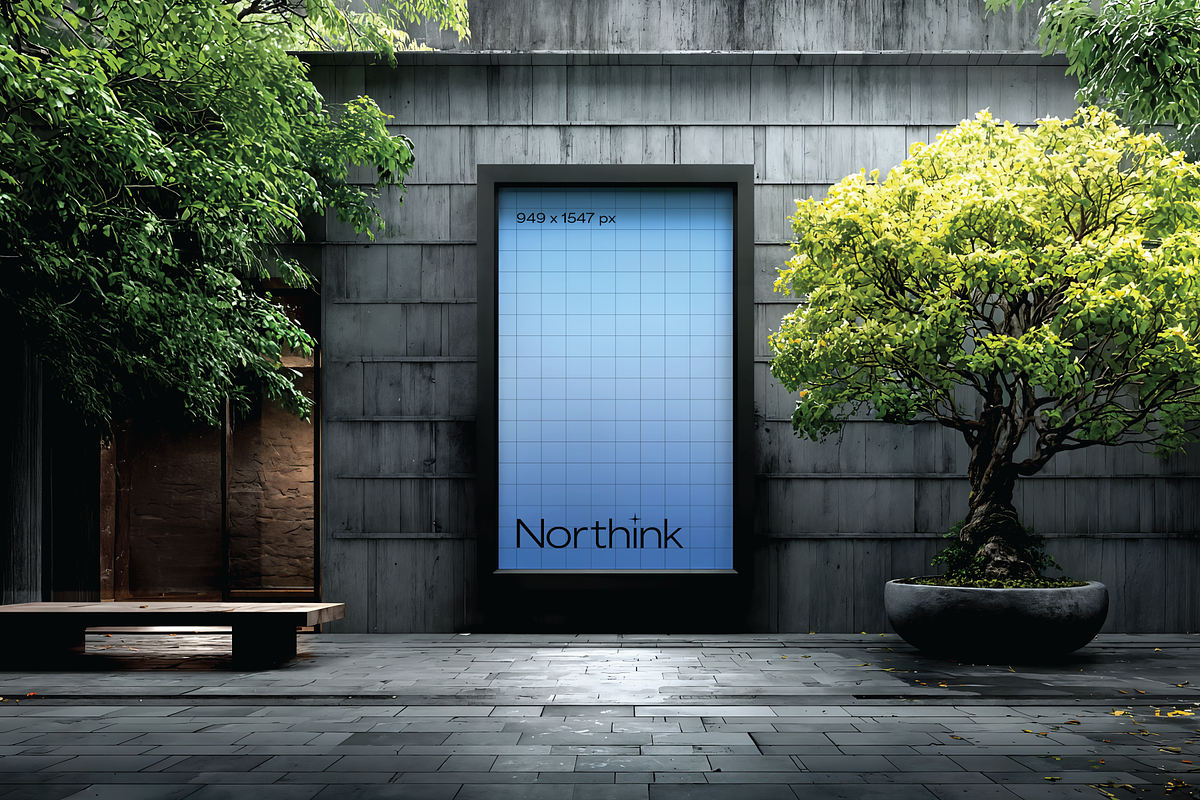 Urban Garden Digital Screen Mockup, a Mockup by Northink (Photo 2 of 2)