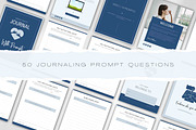Mental Health Journaling | Canva, a Magazine Template by Designs by Darowan (Thumbnail 6 of 10)