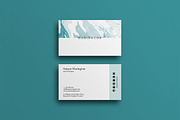 Minimal Modern Business Card, a Business Card Template by GraphicsEgg (Thumbnail 1 of 4)