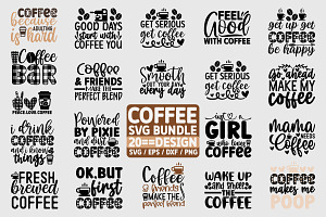 Coffee SVG Bundle