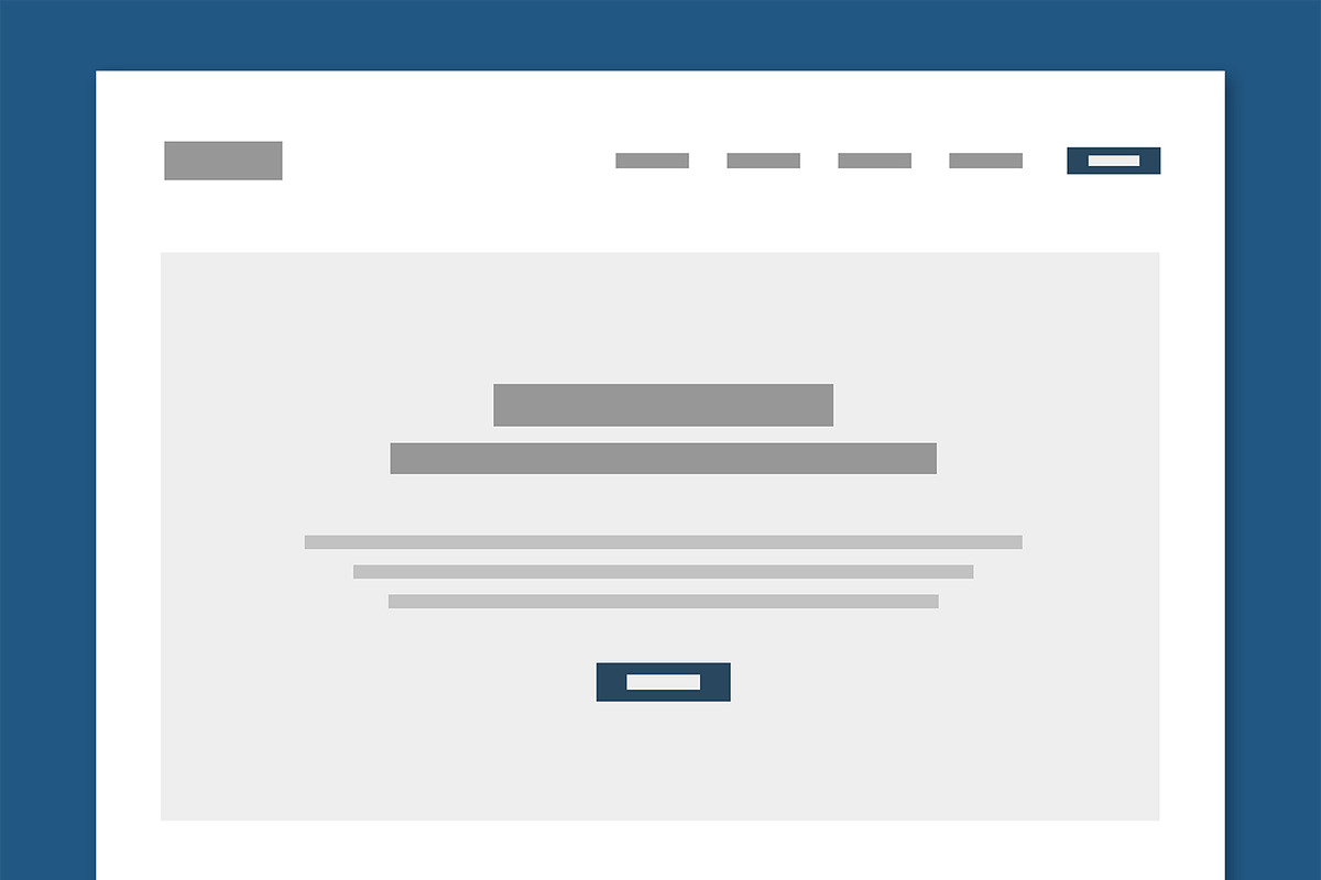 Website Wireframe Design Services, a Wireframe Template by MightyDesign (Photo 2 of 9)
