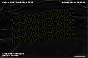 25 Illustrator text effects Kinetic, a Layer Style Add-On by MarioPanDeliver (Thumbnail 4 of 10)