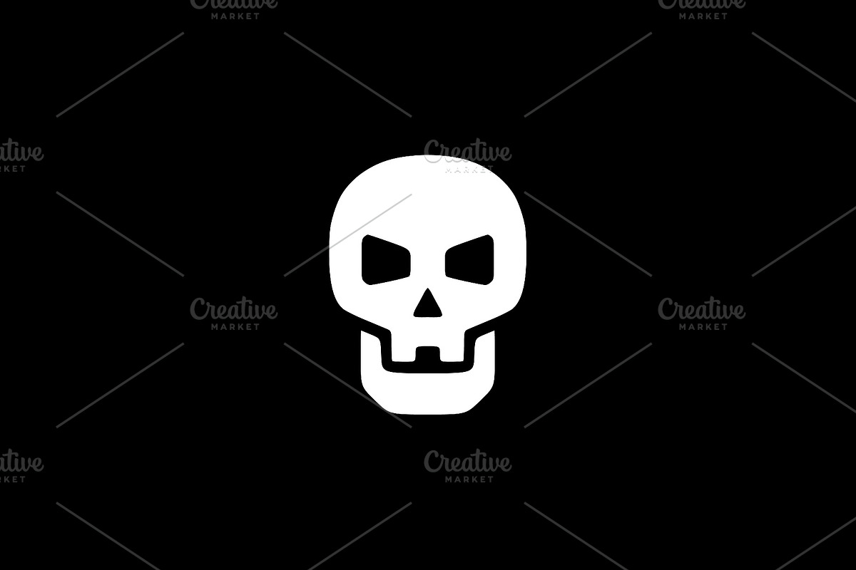 Skull Bone Vector Illustration, a Decorative Illustration by Vectorium Studio (Photo 2 of 4)