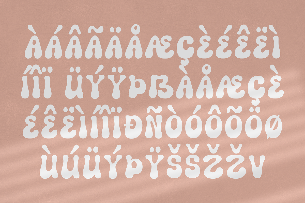 Boowlink - Unique Display Font, a Sans Serif Font by overlaytemplates (Photo 6 of 6)