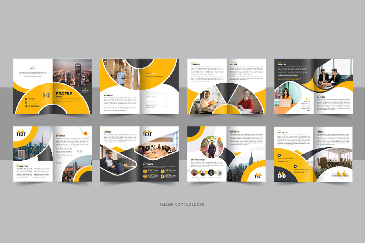 Company Profile Brochure Template, a Brochure Template by Pavel_design