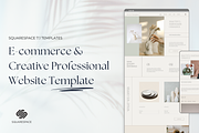 Squarespace Template - Creative Shop, a Squarespace Template by Lisa Design Studio (Thumbnail 1 of 4)