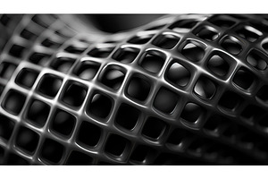 black carbon abstract ai generated, a Background Photo by pikepicture