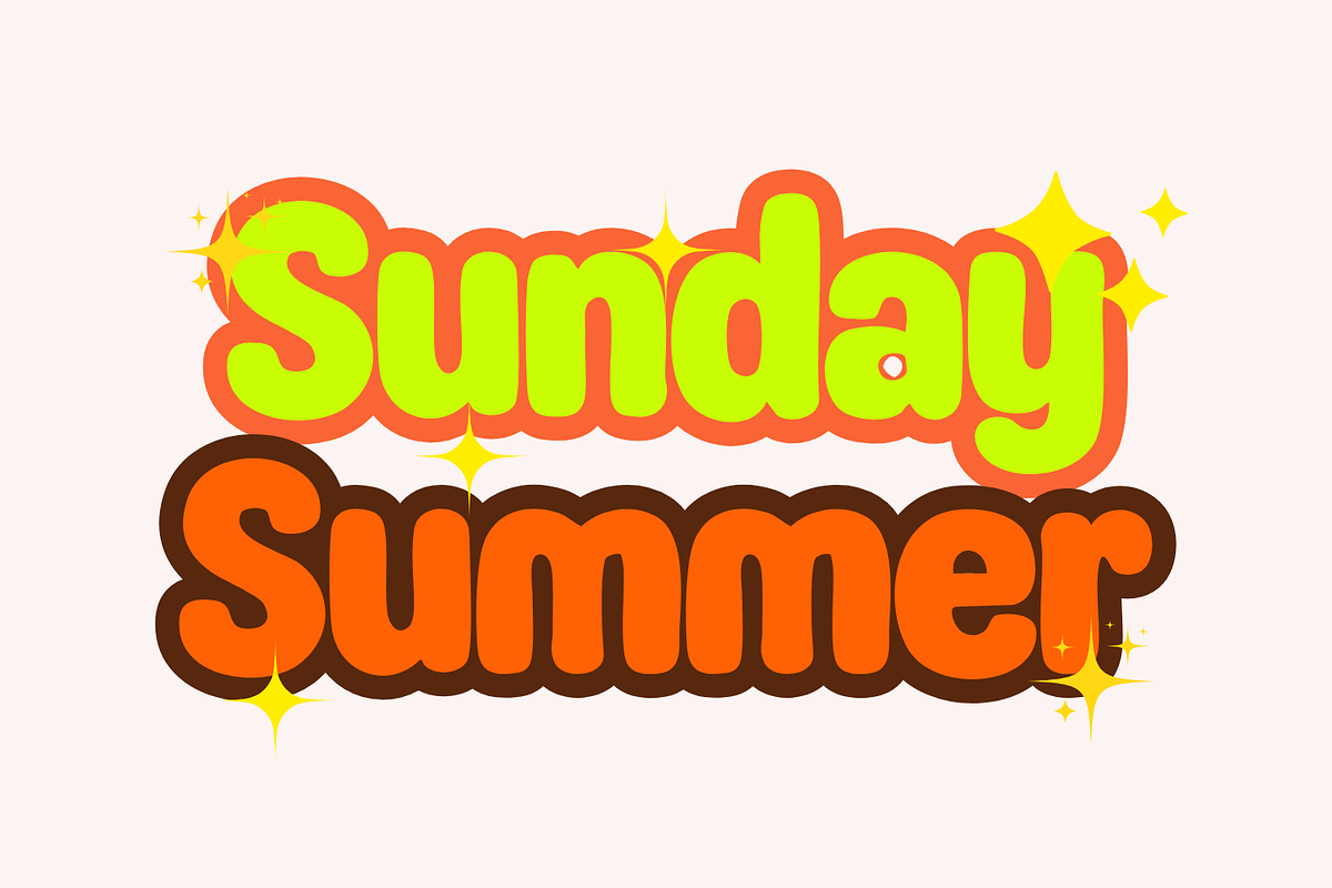 Javina Fun Display Font, a Font by Koplexs Studio (Photo 5 of 12)