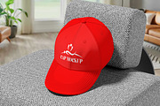 High-Quality Realistic Cap Mockup, an Apparel Mockup by safrizalstudio (Thumbnail 1 of 4)