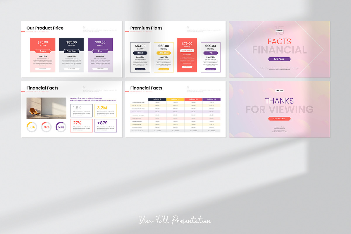 Company Profile PowerPoint Template, a Presentation Template by StyleArt (Photo 10 of 10)