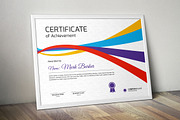 Certificate Word | PSD | AI, a Stationery Template by Curve Design (Thumbnail 1 of 6)