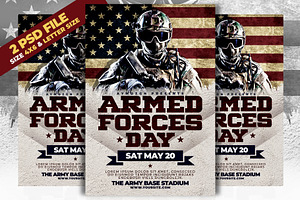Armed Forces Day Flyer