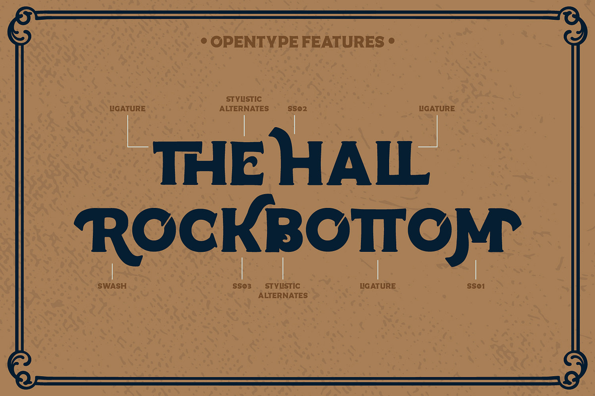 Western Brother, a Serif Font by Vintage Division (Photo 8 of 10)