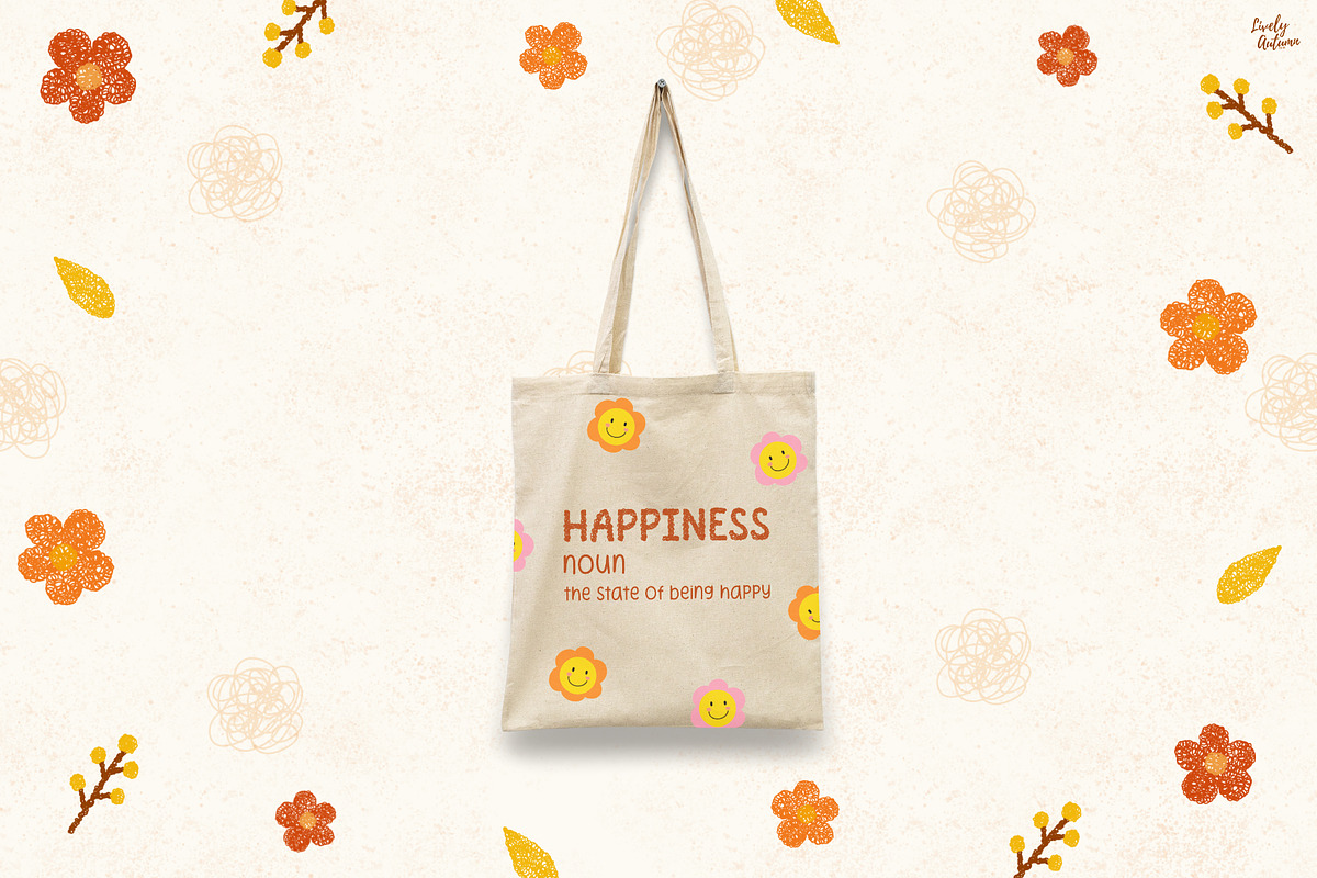Fluff Autumn | Handwriting font, a Handwritten Font by LivelyAutumn11.11 (Photo 5 of 5)