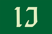 Gothic Initials Eight Font, a Script Font by GG Design (Thumbnail 6 of 14)