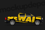 Chevy Silverado PSD Mockup, a Mockup by mockupdepot (Thumbnail 5 of 5)