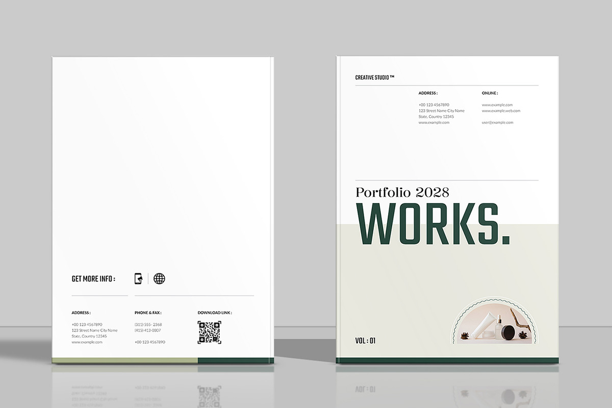 Works | Portfolio Template, a Brochure Template by Spark_Creative (Photo 11 of 15)