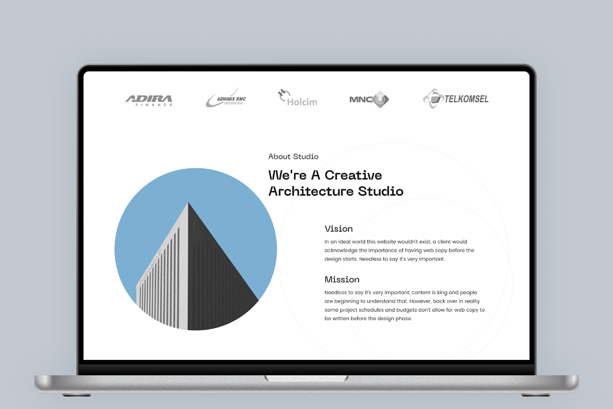 Architectural Agency Landing Page, a Landing Page Template by UiDex (Photo 4 of 4)