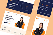 Fintech Web Design, a Wireframe Template by INSPR STD (Thumbnail 5 of 6)