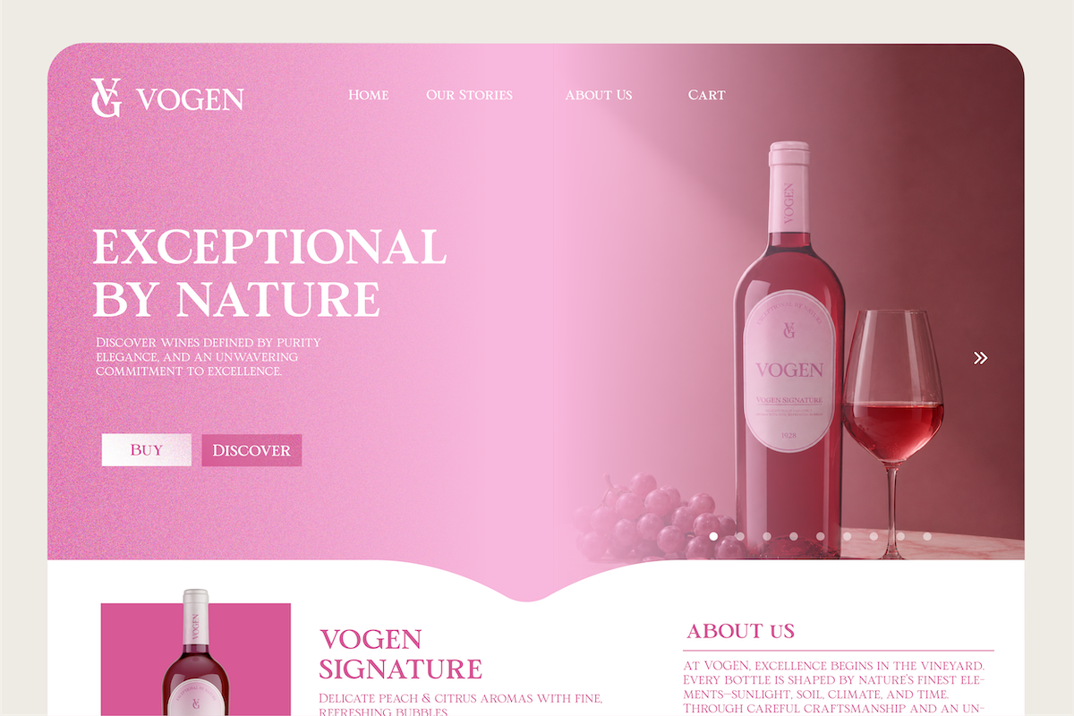 TBJ Pros Vogen Luxury Modern Serif, a Serif Font by Taboja Studio (Photo 9 of 15)