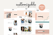 Pink Shopify Theme | Vibing Bright, a Branding & Logo Template by Easy Website Themes (Thumbnail 3 of 9)
