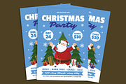 Cute Christmas Party Flyer, a Flyer Template by Gumico Studio. (Thumbnail 2 of 3)