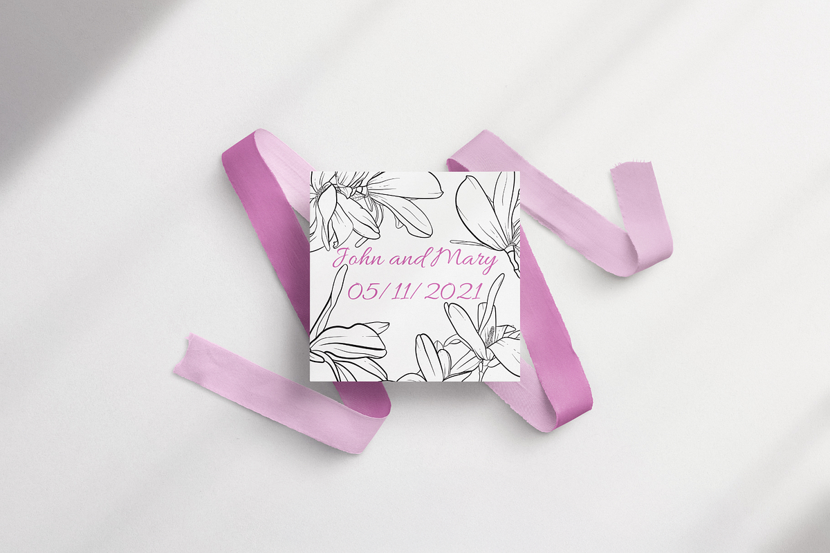 Magnolia Floral Design Pack, a Texture Illustration by JuDesign (Photo 9 of 16)