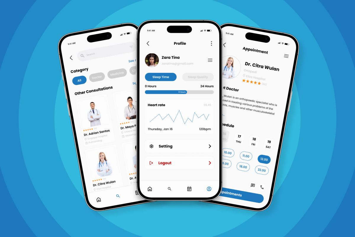 Biyoh - Healthcare & Medical App, an App Template by twinstd (Photo 4 of 5)