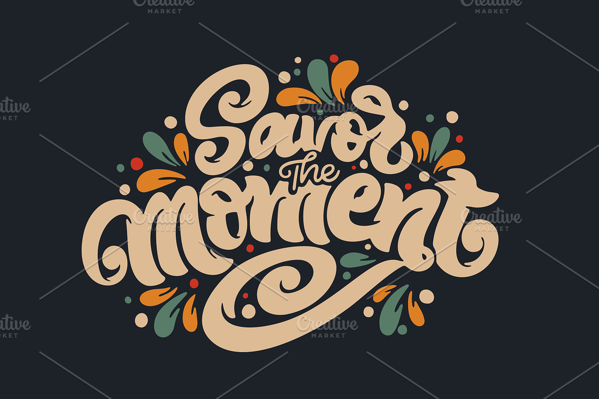 Thanksgiving Day stickers, a Poster Template by Anna's Lettering (Photo 14 of 15)