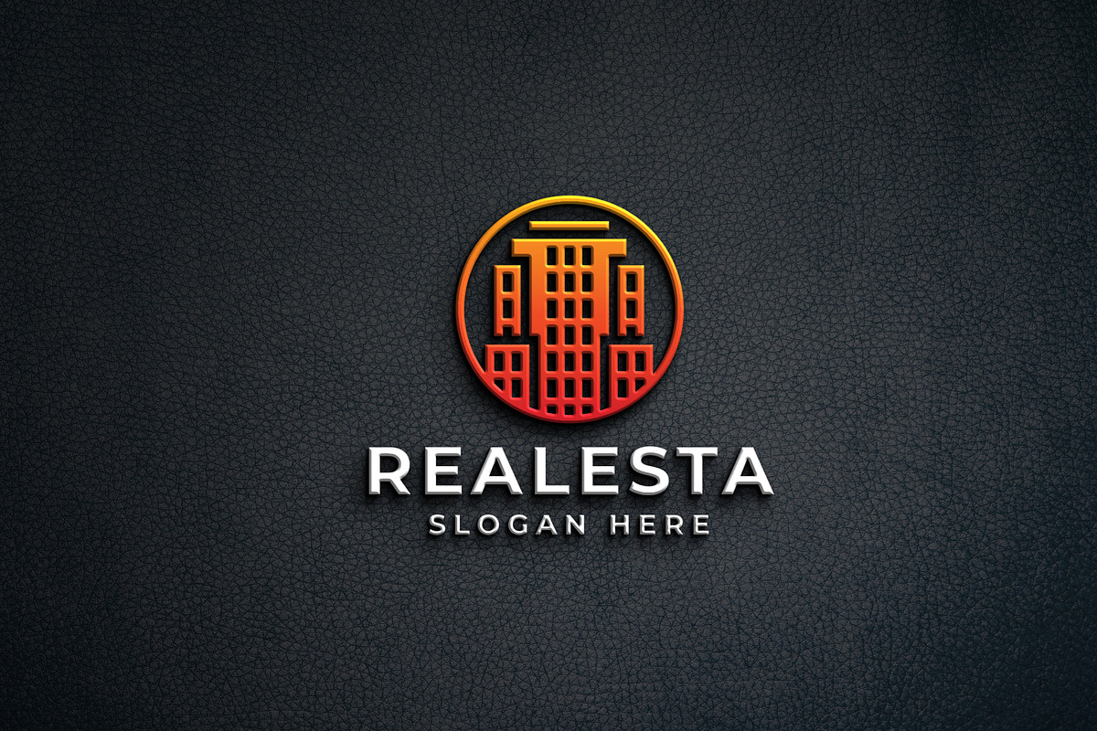 Modern Real Estate Building Logo, a Branding & Logo Template by Design_Planet (Photo 1 of 2)