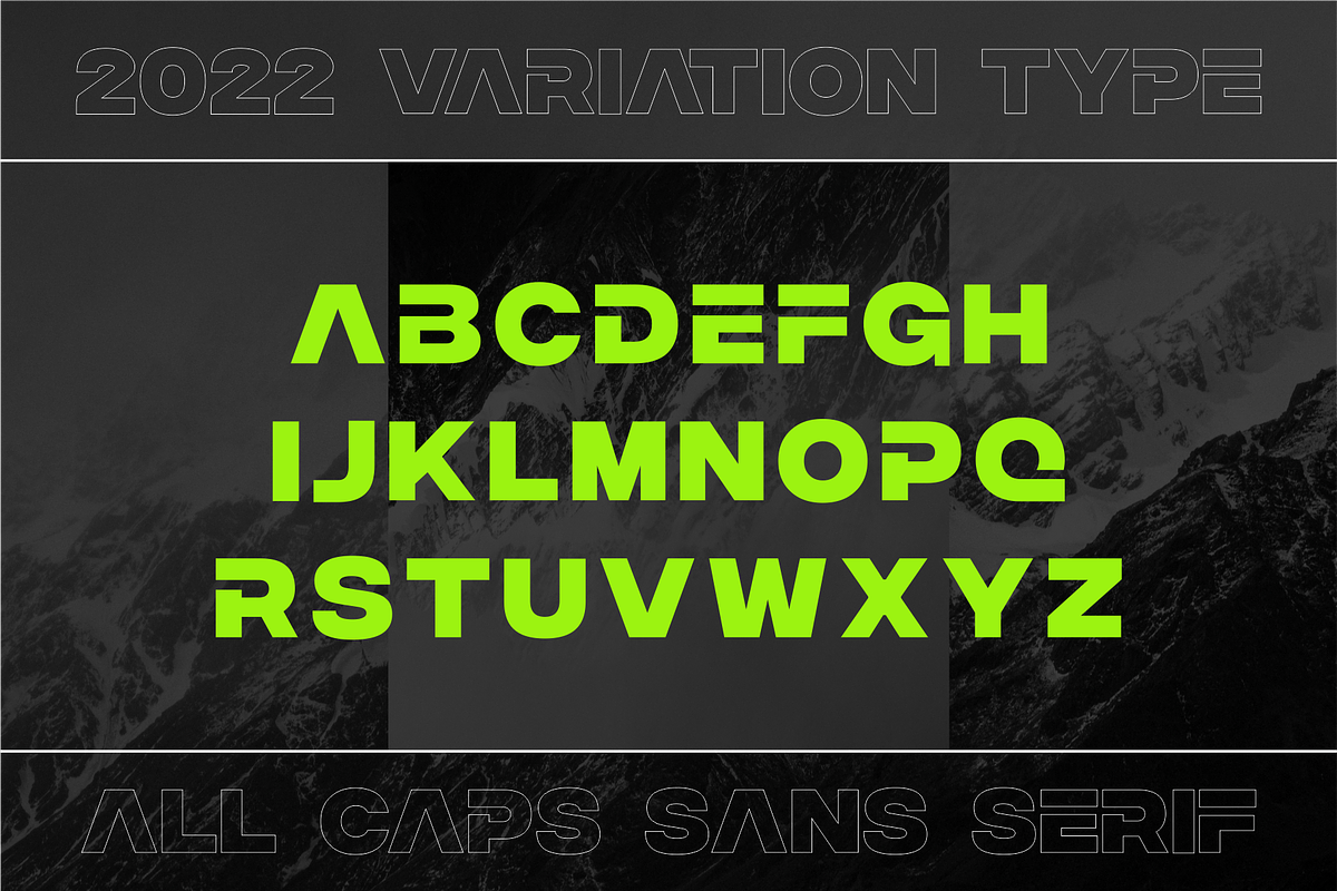 PREP - All Caps font logos, a Sans Serif Font by Vroz Studio (Photo 8 of 8)