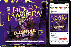 Halloween Event Party Flyer