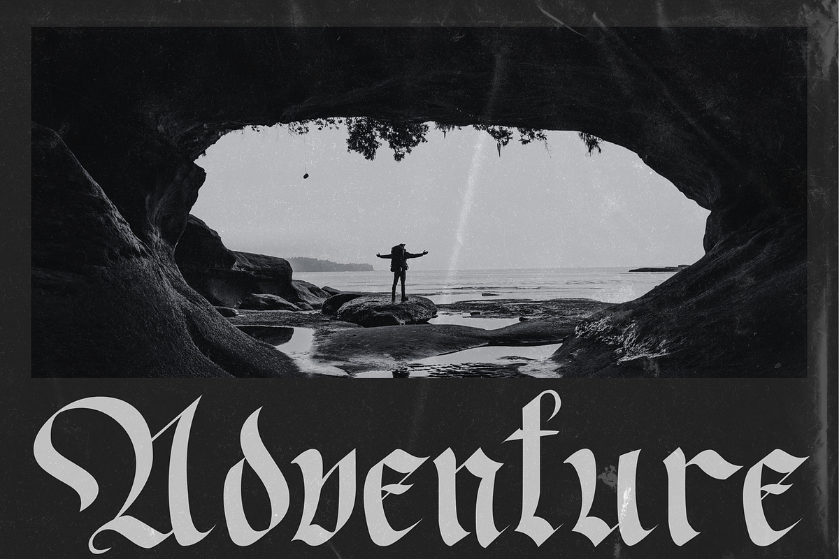 Mofkala - Blackletter Font, a Blackletter Font by Randi Irvan | Rvandtype (Photo 4 of 12)