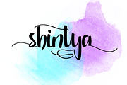 Shintya, a Script Font by Incools (Thumbnail 1 of 5)