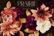 Warm Peachy Pink Floral Art Kit, a Decorative Illustration by Eclectic Anthology (Thumbnail 4 of 12)