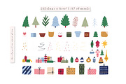 Winter city creator - vector + Canva, a Seasonal Illustration by Valerie (Thumbnail 4 of 16)