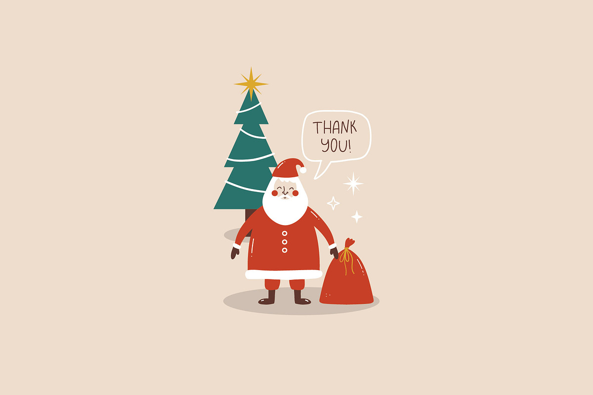 Christmas Clipart Collection, an Illustration by JuliyArt (Photo 7 of 7)