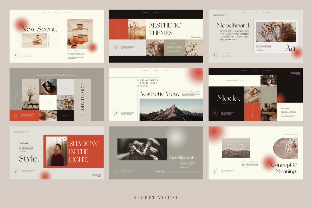 Giselle - Keynote Template, a Presentation Template by Secret Visual (Photo 9 of 10)