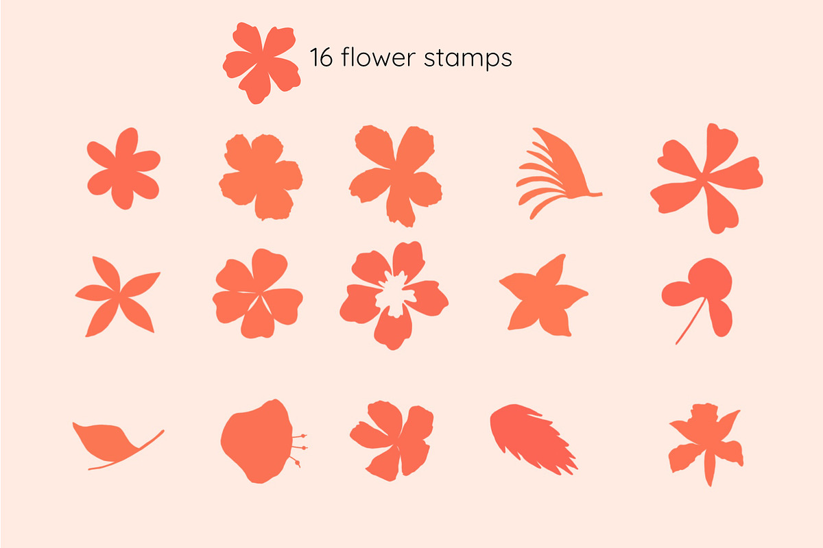 Procreate Tropical Summer Brush Set, a Brush Add-On by Littlefield Design (Photo 14 of 16)