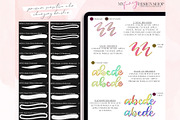 Embossed Texture Procreate Brushes, a Brush Add-On by My Fancy Design Shop (Thumbnail 3 of 9)