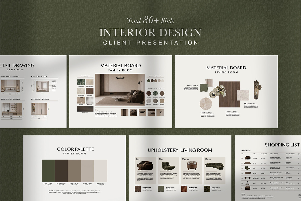 Interior Design Client Presentation, a Presentation Template by SKY CREATION (Photo 1 of 7)