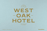 Mission Peak - A Rugged Font, a Serif Font by Komet & Flicker (Thumbnail 9 of 15)