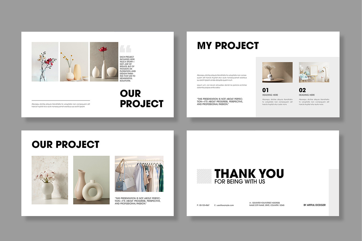 Professional Portfolio Presentation preview 5