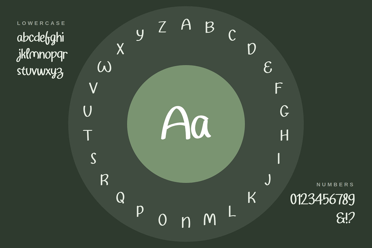 Kruwel Curl – Sans, a Sans Serif Font by Gookkis Studio (Photo 3 of 17)