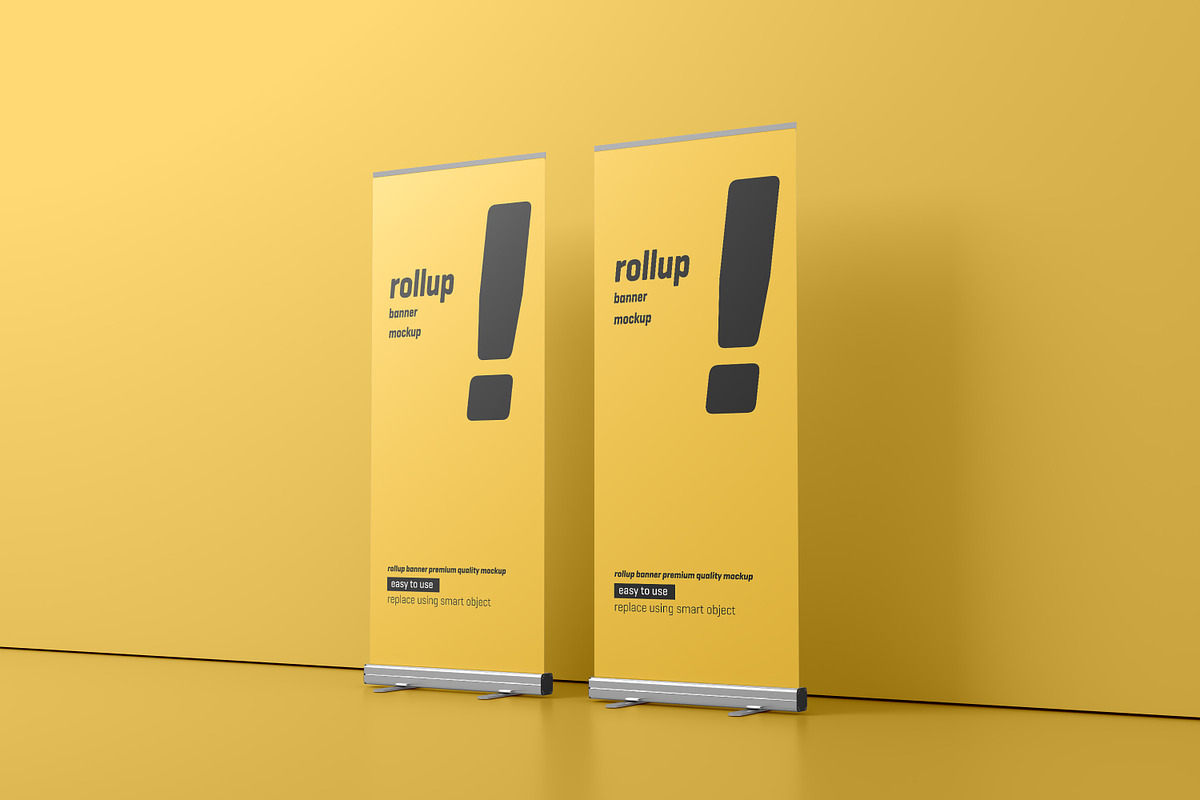 Roll Up Banner Mockup, an Advertising Mockup by Toasin Studio (Photo 16 of 23)