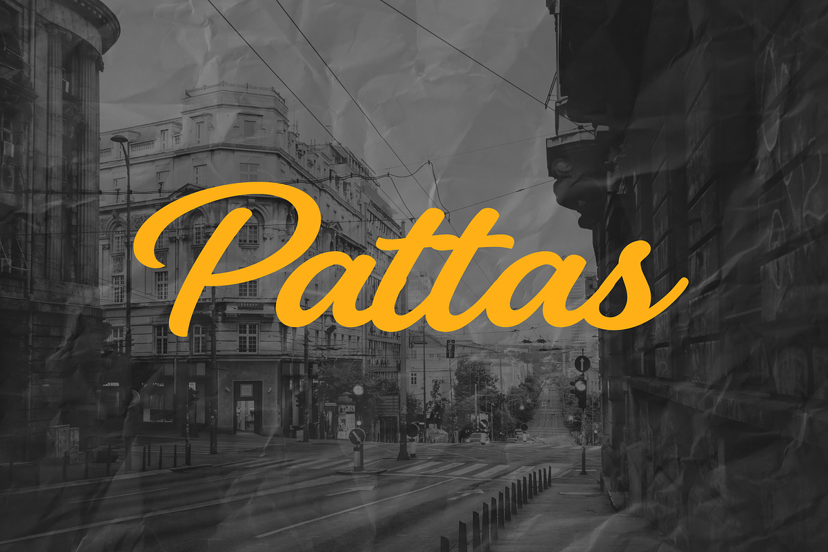 Pattas Signature - Elegant Script, a Handwritten Font by Grappict.com (Photo 2 of 4)